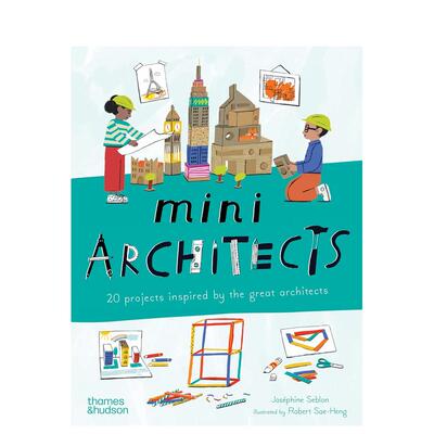 小小建筑师：20 Projects Inspired by the Great Architects 原版英文儿童艺术启蒙 T&H 善本图书