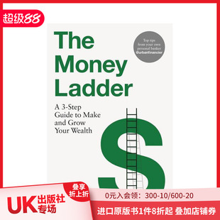三步指南 The 英文商业行销 预售 善本图书 原版 金钱阶梯：创造和增长财富 Ladder Money