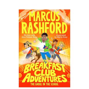 【预售】早餐俱乐部历险记2：校园里的食尸鬼 The Breakfast Club Adventures，2 原版英文儿童章节书 体育与休闲幽默类书榜