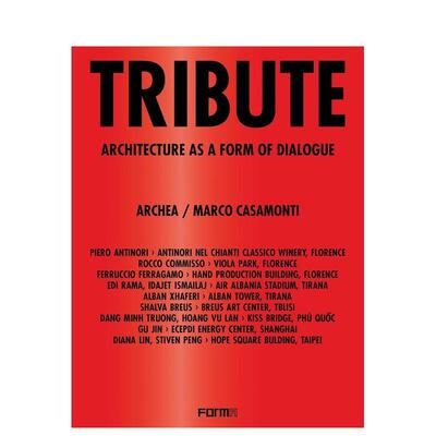 【预售】致敬：作为对话形式的建筑 Tribute:Architecture as a Form of Dialogue 原版英文建筑设计