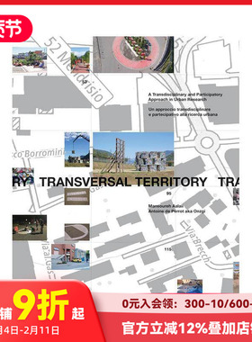 【预售】横向领土 Transversal Territory 原版英文建筑设计 善本图书
