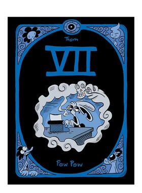 【现货】七VII 黑色幽默少儿法文原版漫画 死神向作者追更趣味小故事 2018年魁北克漫画奖入围作品‎ 善本图书