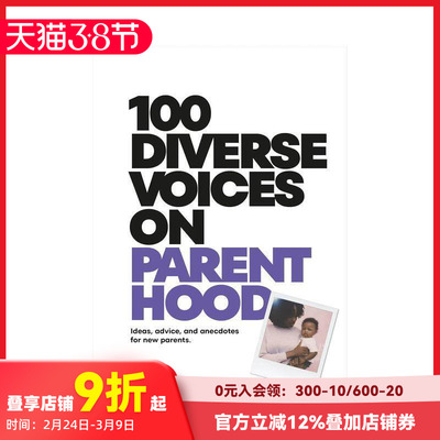 【预售】百位父母的多元育儿心经 100 Diverse Voices on Parenthood 原版英文生活综合