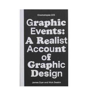 现实主义描述 Graphic Events 英文平面设计字体图案标志设计艺术 图形事件：图形设计 进口原版 善本图书 现货