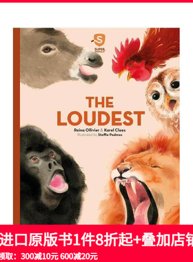 【预售】进口英文原版 Super Animals：The Loudest 超级动物：最响