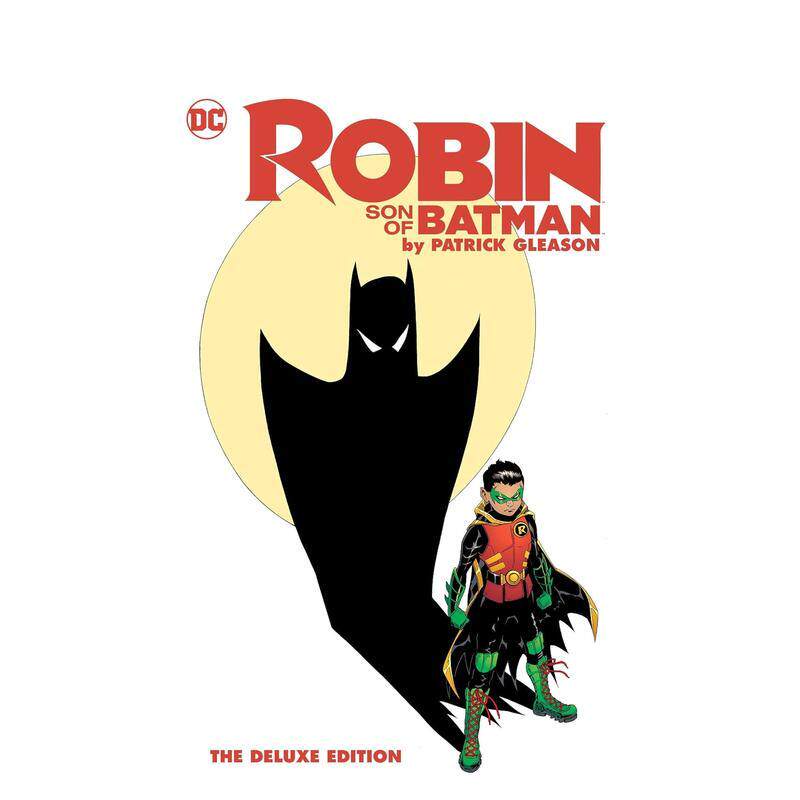 【预售】罗宾：蝙蝠侠之子（豪华版）by 帕特里克·格利森 Robin: Son of Batman by Patrick Gleason 原版英文漫画书 善本图书