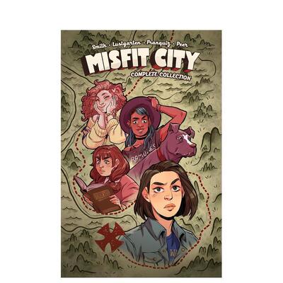【预售】(预计12月出版)怪诞之城：完整合集 Misfit City Complete Collection 原版英文漫画书 80年代经典之作 史诗级科幻作