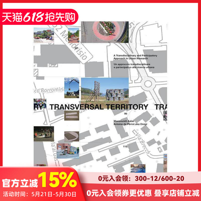 【预售】横向领土 Transversal Territory 原版英文建筑设计 善本图书