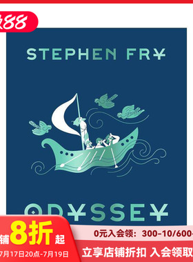 【预售】【油炸叔讲希腊神话】奥德赛：重述希腊神话 【Stephen Fry's Greek Myths】Odyssey原版英文文学