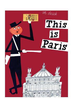 【预售】【Miroslav Sasek】这就是巴黎 This is Paris 原版英文儿童绘本 善本图书