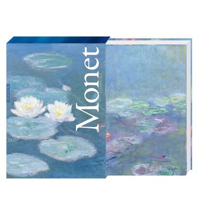 【现货】莫奈：精粹画作  手风琴折页套盒画册 Monet: The Essential Paintings 原版英文艺术画册画集