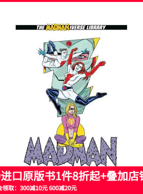 【预售】英文漫画 狂人图书馆版第五卷 Madman Library Edition Vo