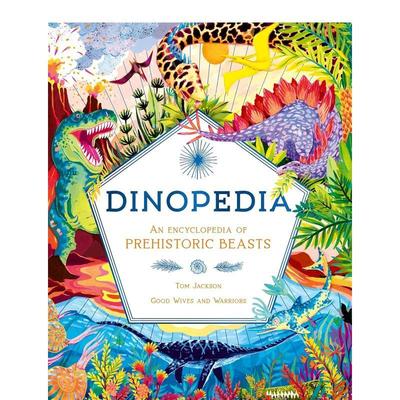 【现货】恐龙大百科：史前野兽百科全书 Dinopedia : An Encyclopedia of Prehistoric Beasts 原版英文儿童绘本科普绘本 善本图书