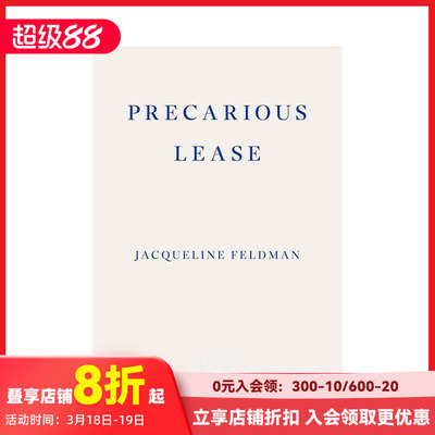 【预售】不稳定的租赁 Precarious Lease 原版英文人文历史 善本图书