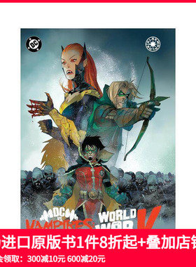 【现货】DC vs. 吸血鬼：第五次世界大战 卷1 DC vs. Vampires: World War V Vol. 1 原版英文漫画书 DC漫画