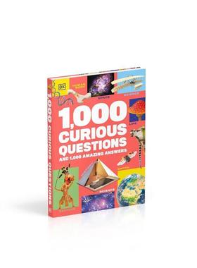 【现货】1000个好奇小脑袋的问题 1 000 Curious Questions 原版英文儿童绘本