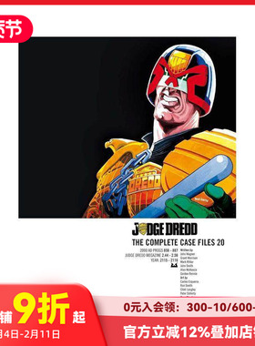 【预售】特警判官：案件档案全集 20 Judge Dredd: The Complete Case Files 20 原版英文漫画书