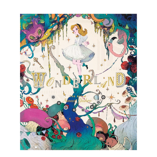 【预售】【PIE出版】八馆奈奈子作品集：仙境 Wonderland 八館ななこ Nanaco Yashiro 复古童话插画集 日文进口画师画册 善本图书