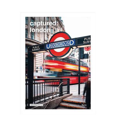 【预售】捕捉：伦敦 captured: london 原版英文摄影作品集人文景观 善本图书