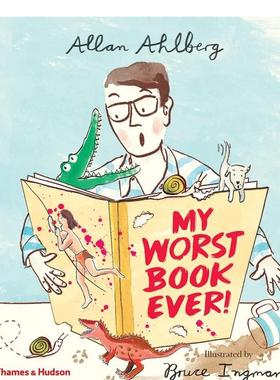 【现货】【T&H】My Worst Book Ever!我*差的一本书 英文原版儿童艺术绘本