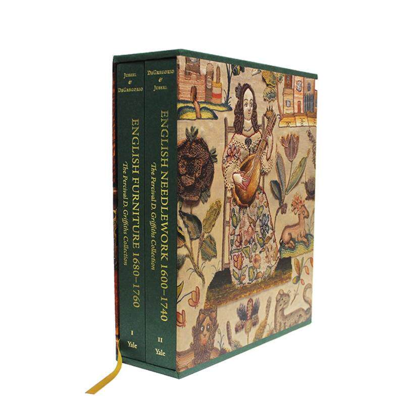 【预售】英国家具 1680-1760；英国针织 1600-1740 English Furniture English Needlework 进口原版英文综合设计艺术 善本图书