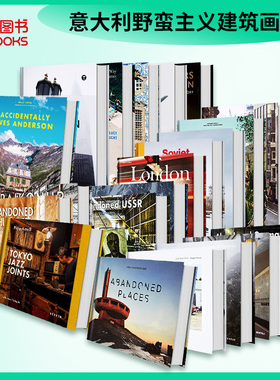 意大利野蛮主义建筑画册 Brutalist Italy 野兽派大师粗野主义建筑 可单拍 原版英文建筑摄影艺术设计 善本图书