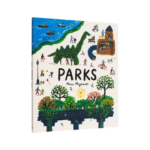 【现货】公园 Parks 法国插画师Marc Majewski 原版英文儿童绘本