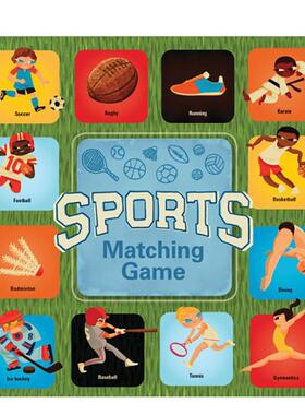 【现货】【Matching Game】Sports匹配游戏 运动 儿童趣味游戏亲子互动 英文原版