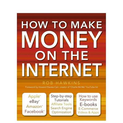 【现货】How to Make Money on the Internet Made Easy，如何在网上赚钱 英文原版图书籍进口正版 Rob Hawkins 商业行销