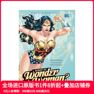 谁是神奇女侠 Who Dlx 预售 英文漫画 Woman 英文原版 Wonder