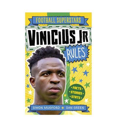 【现货】足球明星特辑：维尼修斯·儒尼奥尔 【Football Superstars】Vinicius Jr Rules 原版英文儿童漫画 善本图书