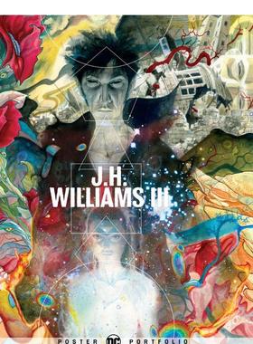 【现货】DC海报集：威廉姆斯三世 DC Poster Portfolio: J.H. Wi