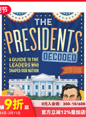 【预售】总统解码 The Presidents Decoded 原版英文儿童绘本 善本图书