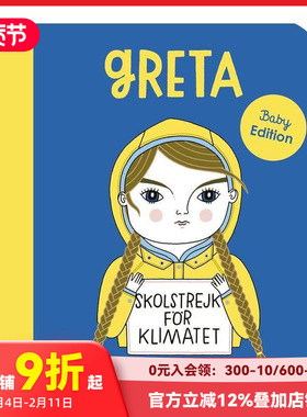 【现货】【Little People  Big Dreams】Greta Thunberg，【小人物，大梦想】格雷塔·滕伯格