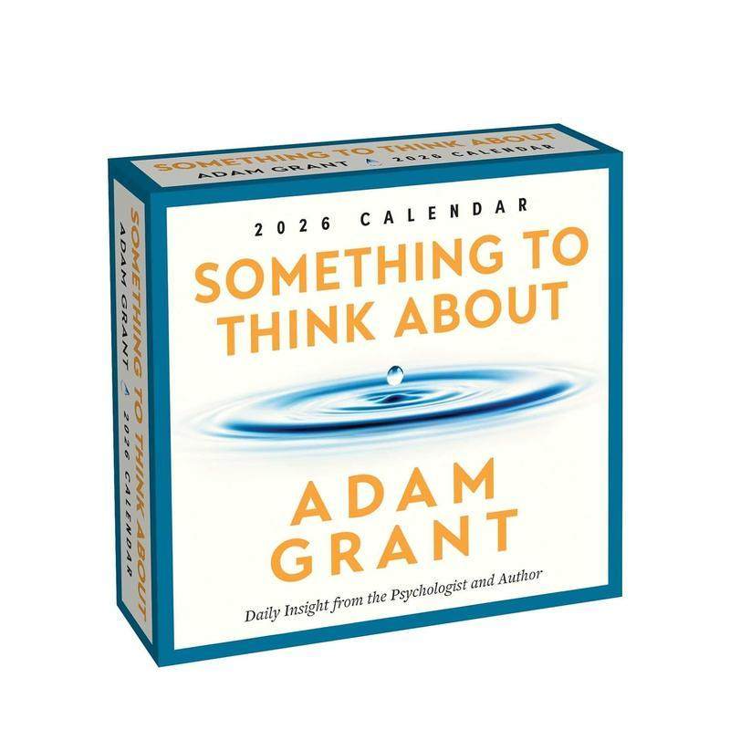 亚当&middot;格兰特:值得思考的点滴