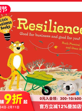 【预售】给孩子的商业小丛书：韧性 Little Business Books: Resilience 原版英文儿童绘本 善本图书