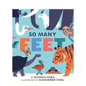 现货 Feet 这么多脚 Many 原版 英文儿童趣味