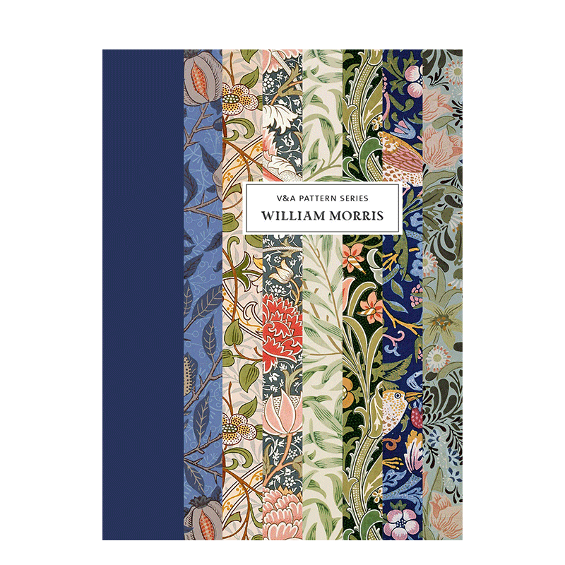 【V&A Pattern系列】William Morris威廉·莫里斯 服装图案 英文原版服装设计图形素材案例版式 善本图书