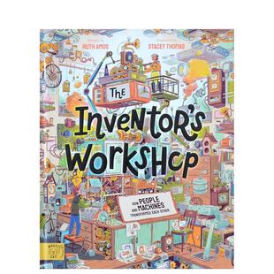 【现货】发明家的工作室：10项改变世界的发明 The Inventor's Workshop 原版英文儿童绘本 善本图书