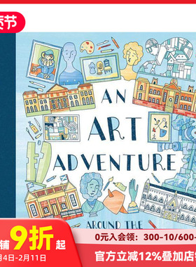 【预售】苏格兰国家美术馆艺术之旅 An Art Adventure around the National Galleries of Scotland 原版英文儿童艺术启蒙