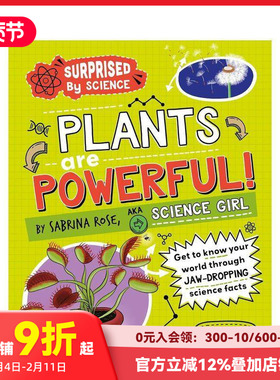 【预售】【科学的惊喜】植物太强大了！ 【Surprised by Science】Plants are Powerful! 原版英文儿童绘本 善本图书