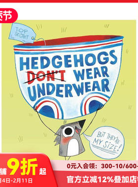 【预售】刺猬不穿内裤 Hedgehogs Don't Wear Underwear 拥抱独特自