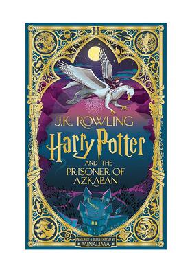 【预售】哈利·波特与阿兹卡班的囚徒（MinaLima版） Harry Potter and the Prisoner of Azkaban 原版英文青少年读物 善本图书