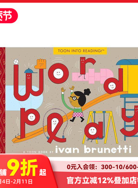 【预售】词汇之乐（TOON Level 1）（平装版） Wordplay 原版英文儿