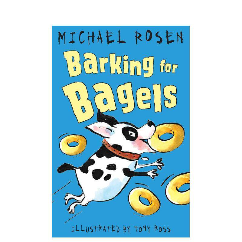 【预售】【罗森与罗斯】贝果的诱惑 【Rosen and Ross】Barking for Bagels 原版英文儿童桥梁书 善本图书 - 实物图