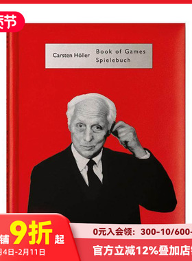 【预售】游戏之书 互动装置大师Carsten H?ller Book of Games 336种拓展思维游戏 实验性艺术 原版多语种艺术画册画集 善本图书