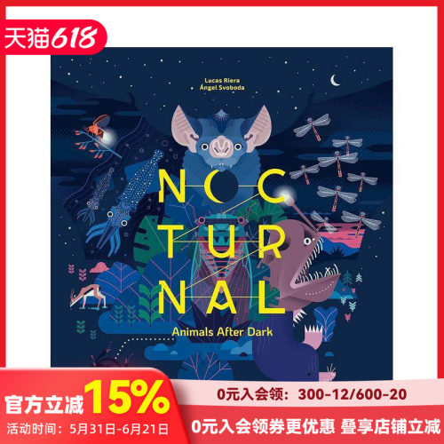 夜行动物 Nocturnal 英文儿童绘本