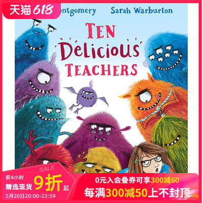 【现货】 Ten Delicious Teachers 十个美味的老师 儿童故事启蒙益智绘本 Sarah Warburton 英文原版图书籍进口正版 Ross Montgome