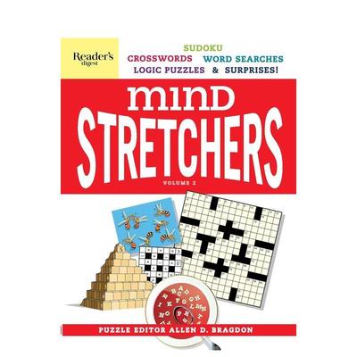【现货】读者文摘思维担架解谜书第2卷 Reader’s Digest Mind Stretchers Puzzle Book Vol.2 原版英文生活综合