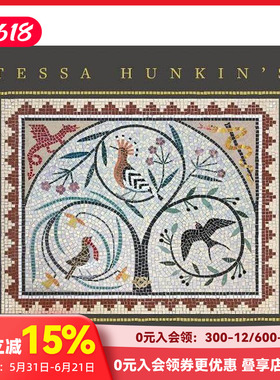 【预售】泰莎·亨金的哈克尼镶嵌计划 Tessa Hunkin's Hackney Mosaic Project 原版英文艺术画册画集 善本图书